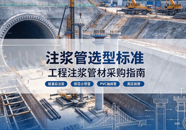 玉州注浆管选型标准